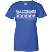 I Am Busy This Weeken It Is A Basketball Thing Game Women T-Shirt