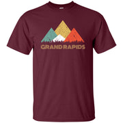 Retro City of Grand Rapids Mountain Men T-shirt