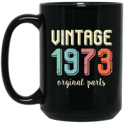 Vintage Retro 1973, Birthday Gift Coffee Mug, Tea Mug