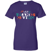 Thankgiving Day Turkey Usa Gift Family Women T-Shirt