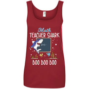 Math Teacher Shark Doo Doo Women T-Shirt