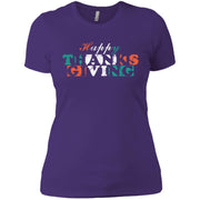 Thankgiving Day Turkey Usa Gift Family Women T-Shirt