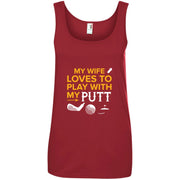 Golf Golfer Funny Quote Golfing Ball Wife Women T-Shirt