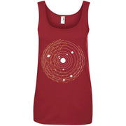 Geometric Solar System Science Art Women T-Shirt