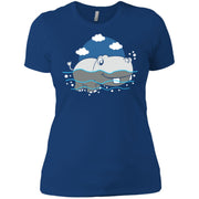 Hippo Animal Love Swim Hippopotamus Gift Women T-Shirt