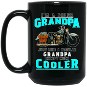 Best Grandpa Biker, Motorcycle Coffee Mug, Tea Mug