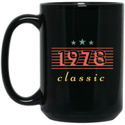 1978 Classic 40 th Birthday Coffee Mug, Tea Mug