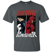 Daredevil and Punisher Men T-shirt