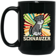 Schnauzer Snouter Dog Retro Vintage Gift & Present Coffee Mug, Tea Mug