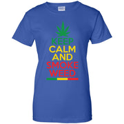 Keep Calm And Smoke Weed Women T-Shirt