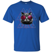 3D Space Cat Mens Men T-shirt