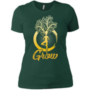 Grow with Yoga Women T-Shirt