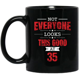 35th Birthday Gift Retro Thirty Five 35 Coffee Mug, Tea Mug