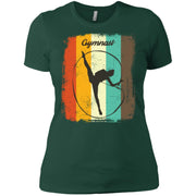Gymnastics Retro 70s Vintage Rhythmic Women T-Shirt