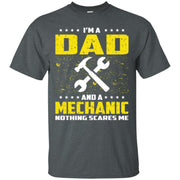 Mechanic Dad Funny T Shirt For Fathers Day Men T-shirt