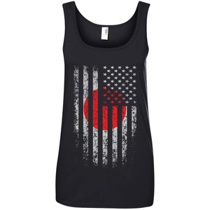 Japan USA Flag Grunge Women T-Shirt