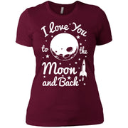 I Love You To The Moon And Back Women T-Shirt