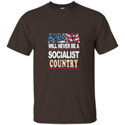 America Will Never Be A Socialist Country Men T-shirt