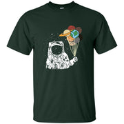 Astronaut With Planets In Hand Awesome Science Men T-shirt