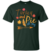 Turkey And Pie Oh My Happy Thanksgiving Men T-shirt