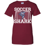 Football Soccer Shark Women T-Shirt