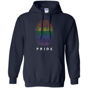 Gay Pride Finger Rainbow Men T-shirt