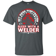 Sleep With A Welder Men T-shirt