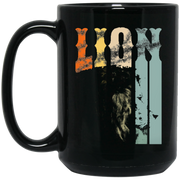 Lion Vintage Retro 70’s Coffee Mug, Tea Mug