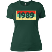 1989 Retro Colors Vintage Women T-Shirt