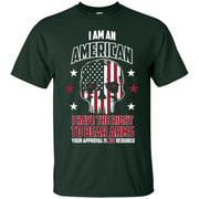 American Pride, Humor Bear Arms Men T-shirt