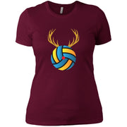 Reindeer Christmas Volleyball Women T-Shirt