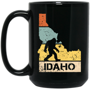 Funny Bigfoot Idaho T-shirt Love Idaho Coffee Mug, Tea Mug