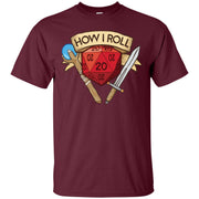 How I Roll D D Dnd Men T-shirt