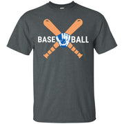 Baseball Sports Hobby Leisure Gift Rackets Men T-shirt