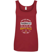 Never Mess with a Pharmacist Grunge Women T-Shirt