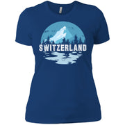 Switzerland Mountain Women T-Shirt