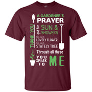 Gardener Prayer Shirt Men T-shirt