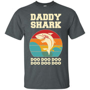 Daddy Shark Doo Doo Doo Vintage Men T-shirt