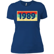 1989 Retro Colors Vintage Women T-Shirt