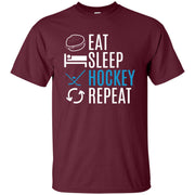 Eat Sleep Hockey Repeat Men T-shirt