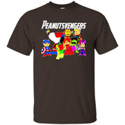 Peanutsvengers Charlie Snoopy Marvel Fan Superhero Men T-shirt