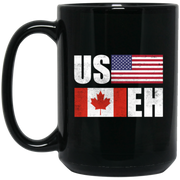 USEH America Canada Flag Coffee Mug, Tea Mug