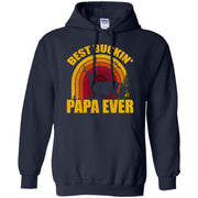 Best Buckin Papa Ever Shirt Deer Hunting Bucking Men T-shirt