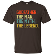 Godfather The Man The Myth The Legend Men T-shirt