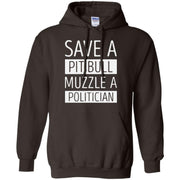 Save A Pit Bull Muzzle A Politician Men T-shirt