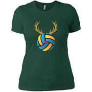 Reindeer Christmas Volleyball Women T-Shirt