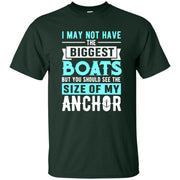 You Should See The Size Of My Anchor I Boating Fun Men T-shirt