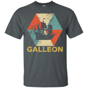 Vintage Polygon Galleon Men T-shirt