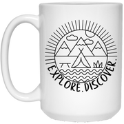Explore Discover Coffee Mug, Tea Mug