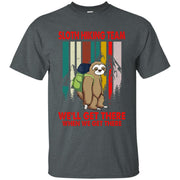 Sloth HikingTeam We’ll Get There Men T-shirt